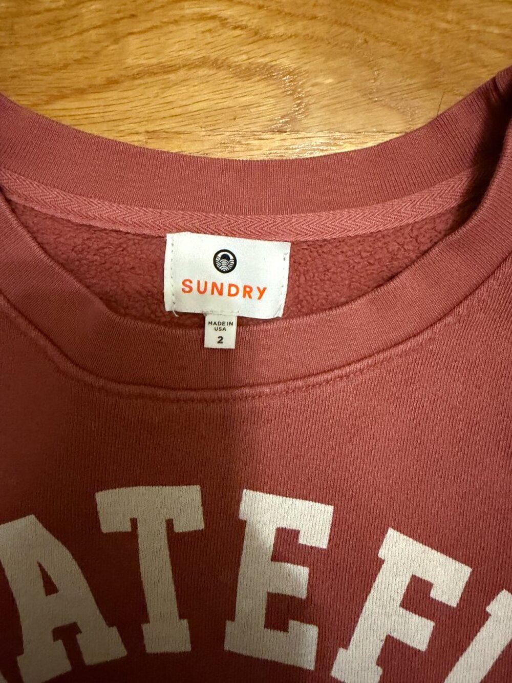Sundry Grateful Graphic Sweatshirt - Picture 8 of 11